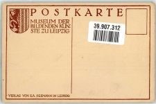O7000 Leipzig Museum der bildenden Künste Verlag E.A. Seemann Nr. 221 Liebermann, M. 1902 Gebrauchsspuren
