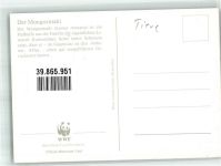 Mongozmaki Sondermarke Sonderstempel WWF Exotisches Tier Foto AK