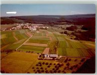 66679 W6646 Scheiden FOTO KEINE AK Vogelschau Ort handschriftlich Foto Original aus Archiv eines Ansichtskartenverlags