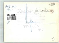 66679 W6646 Scheiden FOTO KEINE AK Vogelschau Ort handschriftlich Foto Original aus Archiv eines Ansichtskartenverlags