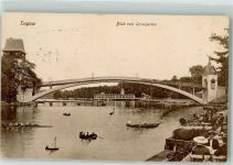 10115 O1193 Treptow 1916 Foto AK Gasthaus Spreegarten
