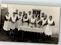 Frauen Dienstmädchen Privatfoto AK