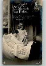 Serie Der Kinder Wunsch und Flehn Gebet NNPG 12657 Propaganda WK I Foto AK