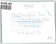 36286 W6431 Aua FOTO KEINE AK Hotel Ness Ort handschriftlich Foto Original aus Archiv eines Ansichtskartenverlags