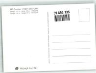 Vogelschau Hapag-Lloyd AG Dampfer Europa