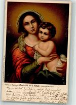 Madonna mit dem Kinde Murillo, B. E. 1902 Künstlerkarte