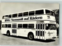 10115 W1000 Tegelort 1966 - Omnibus Büssing DE 65 Werbung BVG