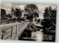 29328 W3105 Müden , Örtze 1959 - An der Oertze-Brücke