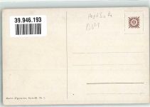 Winter Marke Egemes Serie 41 Nr. 1 Postbote
