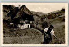 67734 W6751 Sulzbachtal - Schwarzwaldhaus Tracht
