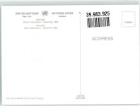 1983 Sonderstempel Wappen Flaggen der Nationen Briefmarke Bildseite