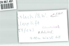 94250 W8371 Achslach FOTO KEINE AK Seilbahn Ort handschriftlich