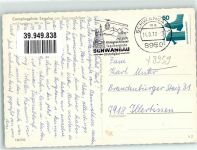 87645 W8959 Schwangau Foto AK Campingplatz Seguba am Bannwaldsee Fotograf Franz Milz