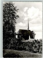 77830 W7582 Bühlertal Gebrauchsspuren Kirche Kapelle maria Frieden Bühlerhöhe