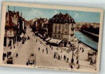 90000 Belfort Gebrauchsspuren Straßenbahn Place Corbis
