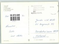 17459 O2235 Ückeritz , Usedom Foto AK Schwimmbad Strand Cafe Fischerhütte Campingplatz
