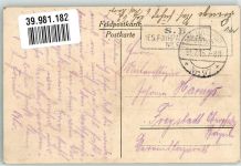09600 Dun 1915 - Feldpost WK I S.b.Res.Fuhrpark Nr. 97