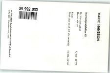 Haide Hansson Autogramm Schlagersänger KEINE AK