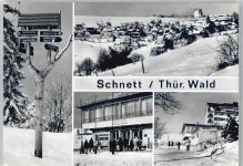 98666 O6121 Schnett - Winter- Karte, Ortsansichten