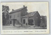 07260 Rosieres - Bahnhof zerstört/détruit