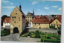 W8711 Sulzfeld a. Main Maintorturm Rathaus Turm Foto AK