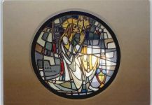 26931 W2887 Elsfleth - Kirchenfenster Kath. KIrche St. Maria Magdalena