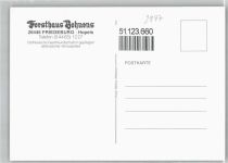 26409 W2947 Friedeburg , Ostfriesl - Gasthof Forsthaus Bohnens