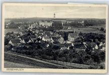 88416 W7955 Ochsenhausen - Kirche, Ortsansicht