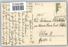 88416 W7955 Ochsenhausen - Kirche, Ortsansicht