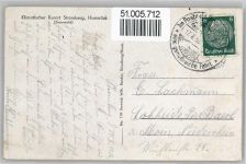 55442 W6534 Stromberg , Hunsrück - Kirche, Ortsansicht