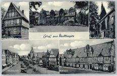31655 W3060 Stadthagen - Marktplatz , Rathaus