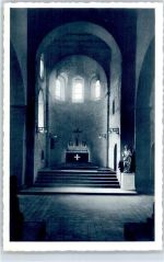 65375 W6227 Mittelheim , Rheingau - Kirche Innenansicht