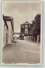 06493 O4303 Ballenstedt - Schloss, Eingang