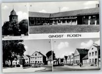 18569 O2343 Gingst - Mühlenstrasse , Landwaren Handlung