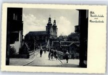 Glatz Klodzko - Brücktorbrücke mit Minoritenkirche
