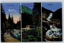 Melzergrundbaude - Melzergrund, Melzerbaude, Lomnitzfall