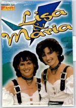 Originalunterschrift Lisa und Maria Schlagersänger