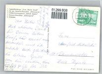 18551 O2344 Glowe , Rügen - Jugendherberge