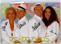 Originalunterschrift Rendezvous Schlagersänger
