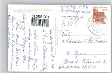 55442 W6534 Stromberg , Hunsrück - Kurhaus, Fustenburg, Marktplatz, Kirche