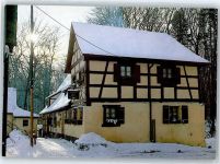 90552 W8505 Röthenbach a d Pegnitz Winter Berggasthaus Moritzberg