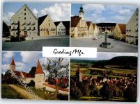 91171 W8547 Greding - Marktplatz
