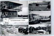 18586 O2356 Baabe , Ostseebad - Strand Wappen Gasthaus