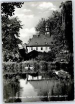 35423 W6302 Lich , Hess - Teich im Schlosspark und Marstall
