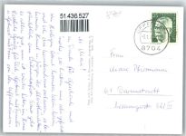 97215 W8704 Uffenheim - Spitalkirche Sparkasse Landratsamt Friedrich Ebert Straße
