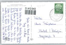 34117 W3500 Wilhelmshöhe - Kaskaden Gasthaus Schloß Herkules