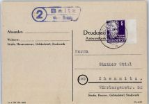 14806 O1820 Belzig - Landpoststempel Baitz