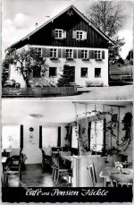88167 W8999 Maierhöfen , Allgäu - Pension Cafe Jäckle