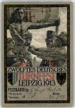 O7000 Leipzig Turnfest 1913 KEINE AK