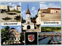 88427 W7953 Bad Schussenried - Park Sanatorium Apotheke Schwimmbad Törle